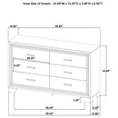 Wright 4 Pc Bedroom Set - My Sweet Home Furniture (Queens, NY)