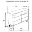 Sonora 4 Pc Bedroom Set - My Sweet Home Furniture (Queens, NY)
