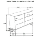Sonora 4 Pc Bedroom Set - My Sweet Home Furniture (Queens, NY)