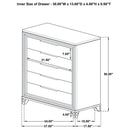 Marmore 4 & 5 Pc E.king, Cal.king, & Queen Bedroom Set