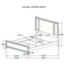 Marmore 4 & 5 Pc E.king, Cal.king, & Queen Bedroom Set