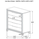 Marmore 4 & 5 Pc E.king, Cal.king, & Queen Bedroom Set