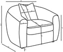 Isabella Stationary 3 Pc Sets - My Sweet Home Furniture (Queens, NY)