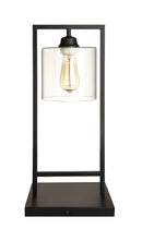 Shoto Glass Shade Table Lamp Black - My Sweet Home Furniture (Queens, NY)