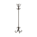 Kiefer Coat Rack with 12 Hooks Black - My Sweet Home Furniture (Queens, NY)