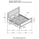 Kauffman California King, Eastren King, & Queen Panel Bed Dark Cocoa - My Sweet Home Furniture (Queens, NY)