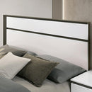 BIRSFELDEN Cal.King, E.King, & Queen Bed, White