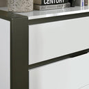 BIRSFELDEN Cal.King, E.King, & Queen Bed, White