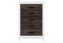 LISBON OAK AND WHITE CHEST