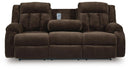 Observation Power Reclining Sofa with Drop Down Table
