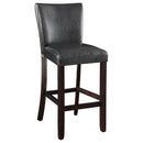 Alberton Upholstered Bar Stools Black and Cappuccino (Set of 2) - My Sweet Home Furniture (Queens, NY)