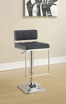 Alameda Adjustable Bar Stool Chrome and Grey - My Sweet Home Furniture (Queens, NY)