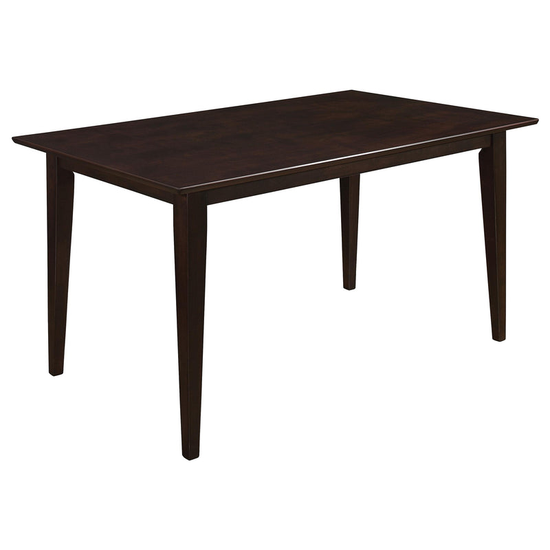 Gabriel 5-piece Rectangular 59-inch Dining Set Cappuccino - My Sweet Home Furniture (Queens, NY)