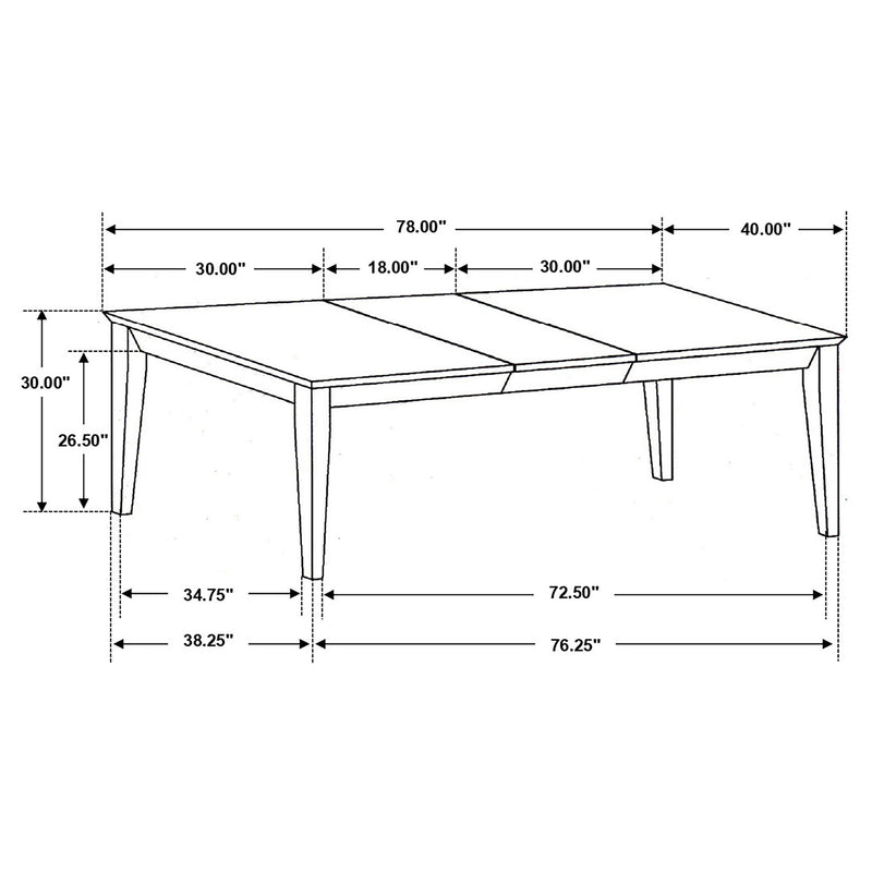 Louise Dining Sets - My Sweet Home Furniture (Queens, NY)