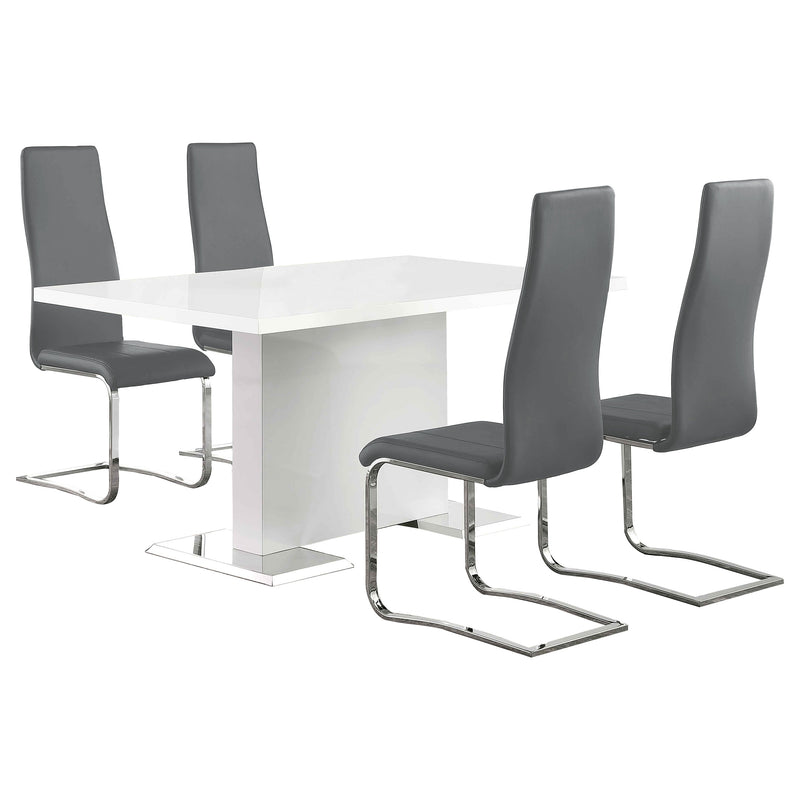 Anges 5 Pc Dining Sets - My Sweet Home Furniture (Queens, NY)