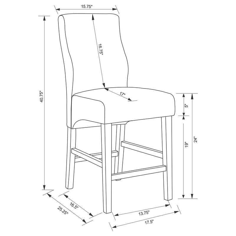 Mulberry Counter Stool