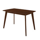 Kersey Dining Table with Angled Legs Chestnut - My Sweet Home Furniture (Queens, NY)