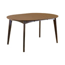 Jedda Oval Dining Table Dark Walnut - My Sweet Home Furniture (Queens, NY)