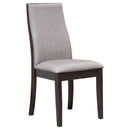 Spring Creek Upholstered Side Chairs Taupe (Set of 2) - My Sweet Home Furniture (Queens, NY)