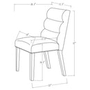 Carla Side Chair - My Sweet Home Furniture (Queens, NY)