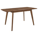 Alfredo Rectangular Dining Table Natural Walnut - My Sweet Home Furniture (Queens, NY)