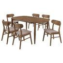 Dortch 7 Pc Dining Set - My Sweet Home Furniture (Queens, NY)