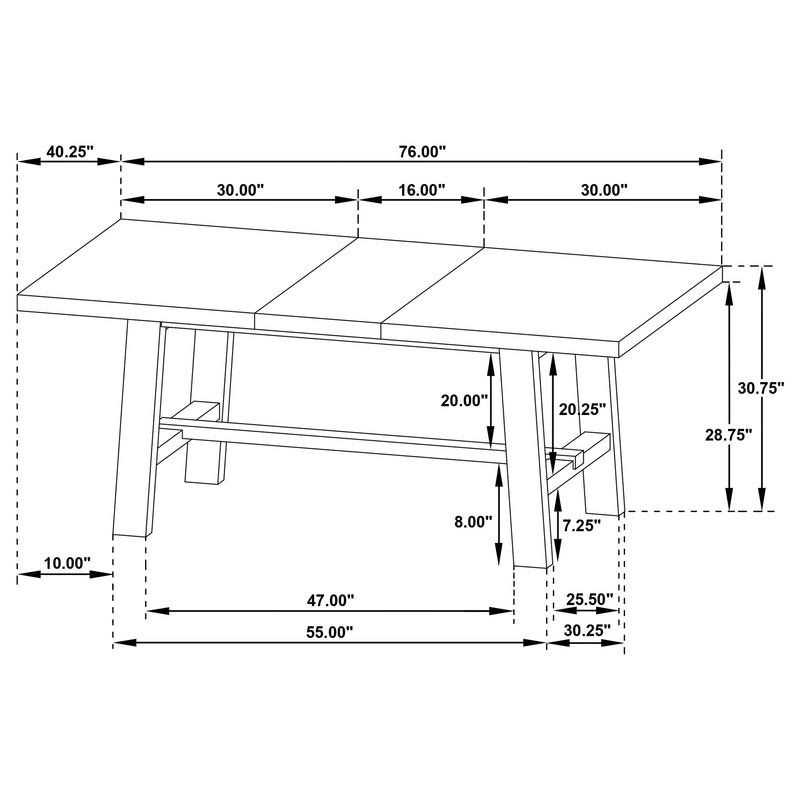 Middleton Dining Tables - My Sweet Home Furniture (Queens, NY)