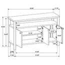 Crestmore Sideboard - My Sweet Home Furniture (Queens, NY)