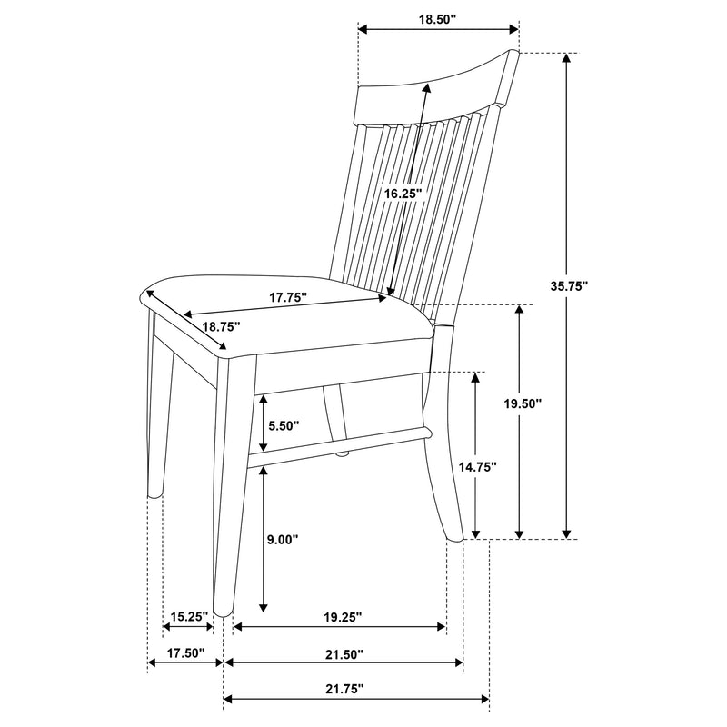 Everton Side Chair - My Sweet Home Furniture (Queens, NY)