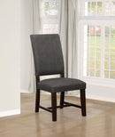 Twain Upholstered Side Chairs Warm Grey (Set of 2) - My Sweet Home Furniture (Queens, NY)