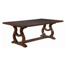 Brockway Trestle Dining Table Antique Java - My Sweet Home Furniture (Queens, NY)
