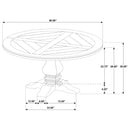 Florence 5 Pc Dining Set - My Sweet Home Furniture (Queens, NY)