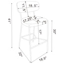 Elison Bar Stool - My Sweet Home Furniture (Queens, NY)