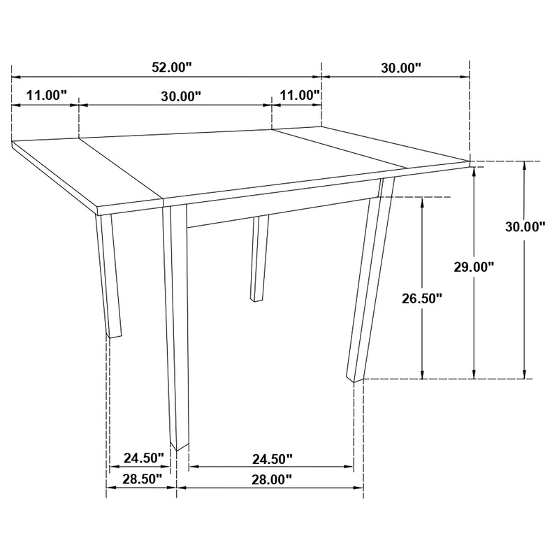 Kelso 5 Pc Dining Sets - My Sweet Home Furniture (Queens, NY)