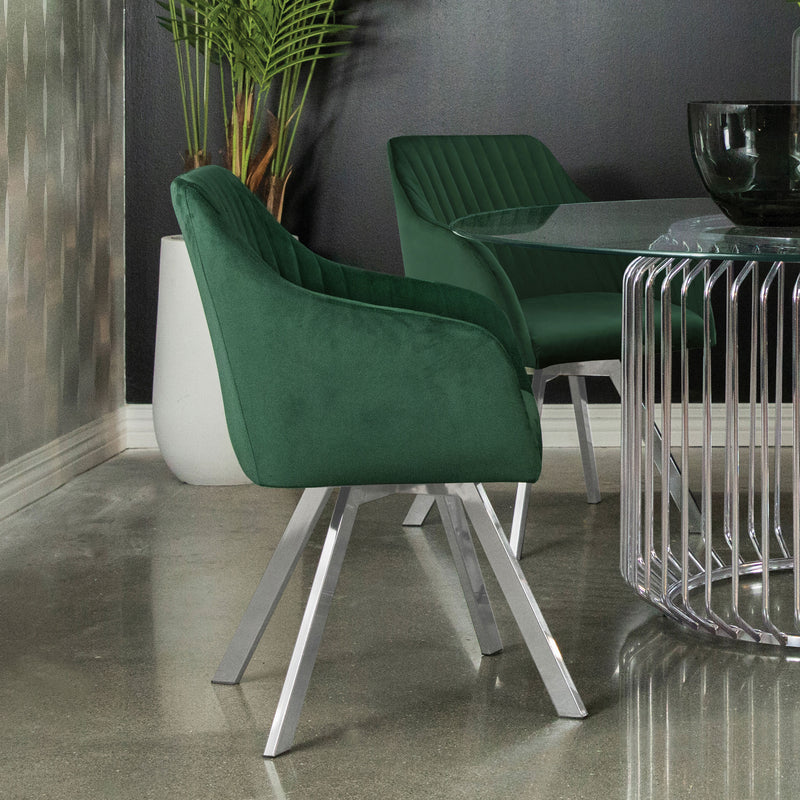 Arika Arm Chairs - My Sweet Home Furniture (Queens, NY)