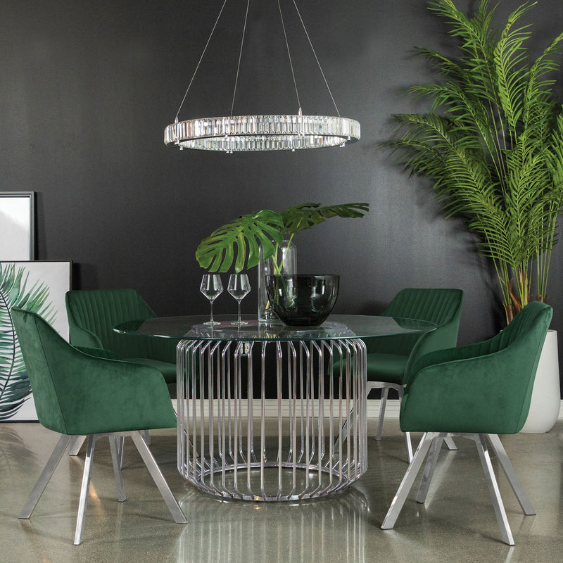 Arika Arm Chairs - My Sweet Home Furniture (Queens, NY)