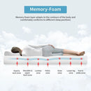 Artemisia 8" Memory Foam Mattress White
