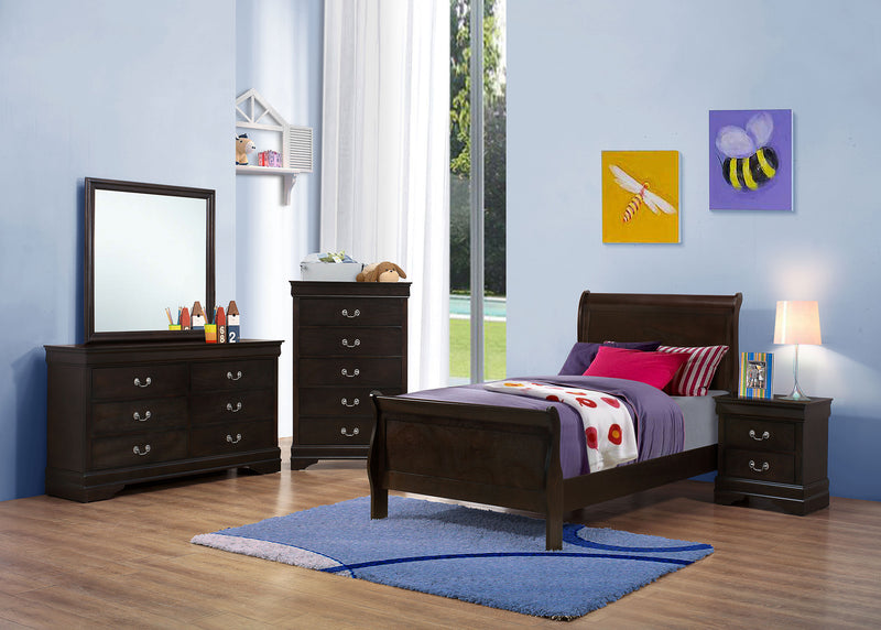 Louis Philippe Queen Beds - My Sweet Home Furniture (Queens, NY)