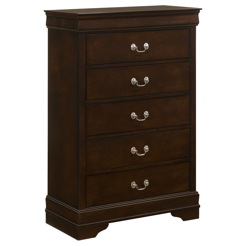Louis Philippe Chest Brown - My Sweet Home Furniture (Queens, NY)