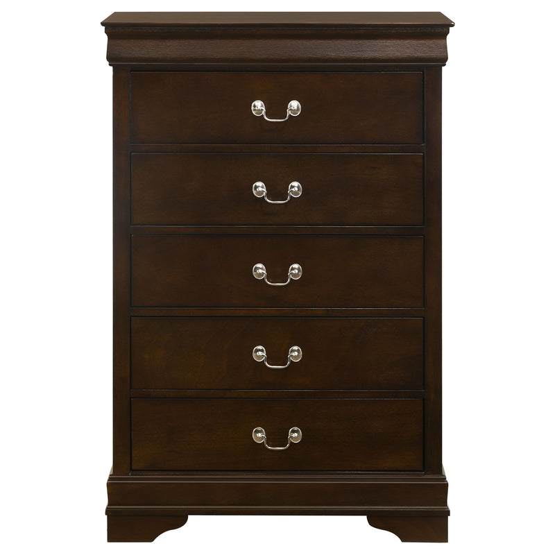 Louis Philippe Chest Brown - My Sweet Home Furniture (Queens, NY)