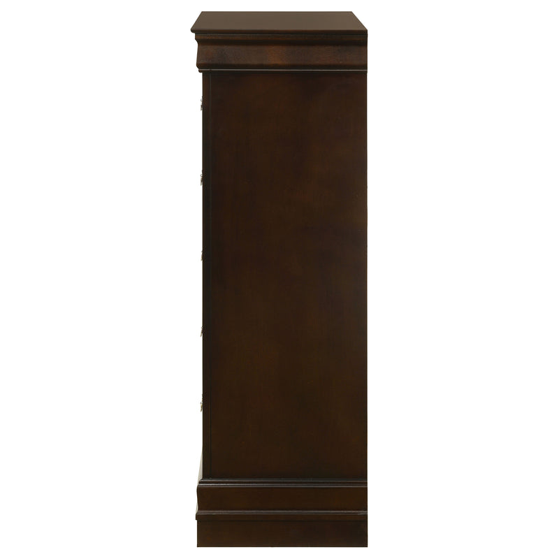 Louis Philippe Chest Brown - My Sweet Home Furniture (Queens, NY)
