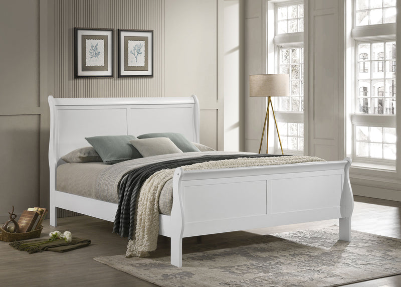 Louis Philippe Eastern King, Full, & Queen Bed - My Sweet Home Furniture (Queens, NY)