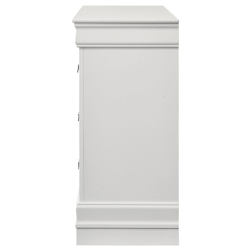 Louis Philippe 6-drawer Dresser White - My Sweet Home Furniture (Queens, NY)