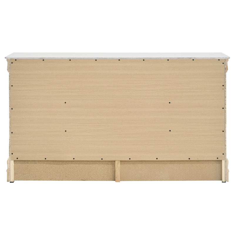 Louis Philippe 6-drawer Dresser White - My Sweet Home Furniture (Queens, NY)