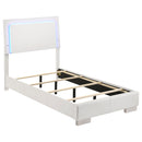 Felicity Panel Bed with LED Lighting