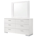 Felicity Dresser With Mirror - My Sweet Home Furniture (Queens, NY)