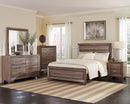 Kauffman Bedroom Set with High Straight Headboard - My Sweet Home Furniture (Queens, NY)