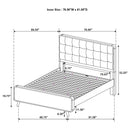 Robyn Panel Platform Bed