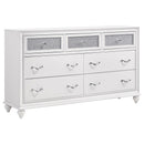 Barzini 7-drawer Dresser White - My Sweet Home Furniture (Queens, NY)