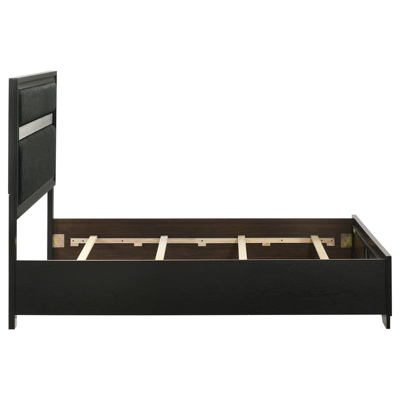 Miranda California King, E.King, Queen, Full, & Twin Bed Black & White - My Sweet Home Furniture (Queens, NY)